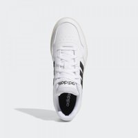 Adidas Hoops 3.0 Low Classic Vintage GY5434 Ortopedik Bağcıklı Erkek Günlük Ayakkabı Beyaz