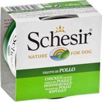 Schesir Tavuklu Jöleli Yetişkin Köpek Maması 150 gr Tekli