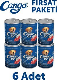 Cango Kuzu Etli Soslu Yavru Köpek Maması 16 x 415 gr 6'lı