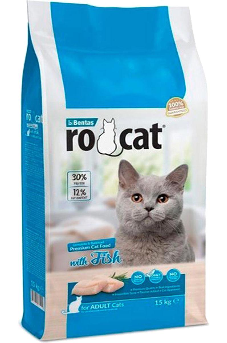 Ro Cat Balıklı Tahıllı Yetişkin Kedi Maması 15 kg