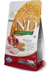 N&d Tavuk-Nar Kısırlaştırılmış Düşük Tahıllı Yetişkin Kedi Maması 1.5 kg