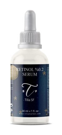 Tilia Skinfood Retinol 0.2% Retinollü Canlandırıcı Yaşlanma Karşıtı Kırışıklık Karşıtı Jel Yüz Serumu 30 ml