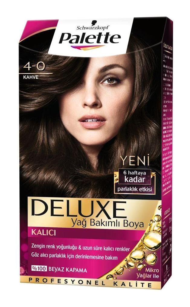 Schwarzkopf Palette Deluxe 4.0 Kahve Krem Saç Boyası 50 ml