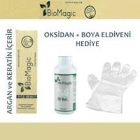 BioMagic Keratin & Argan Yağı 1 Siyah Organik Amonyaksız Krem Saç Boyası 60 Ml