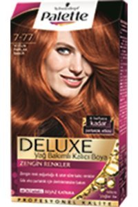 Schwarzkopf Palette Deluxe 7.77 Yoğun Bakır Krem Saç Boyası 50 ml