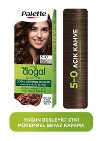 Schwarzkopf Palette Doğal Renkler 5.0 Açık Kahve Krem Saç Boyası 50 ml