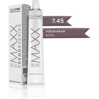 Maxx Deluxe 7.45 Yoğun Bakır Vegan Krem Saç Boyası 60 Ml