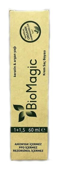 BioMagic Keratin & Argan Yağı 10.00 Açık Sarı Amonyaksız Krem Saç Boyası 60 Ml