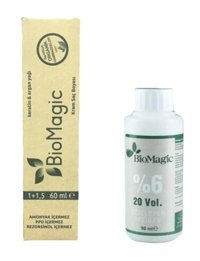 BioMagic Keratin & Argan Yağı 88.76 Açık Kumral Bakır Amonyaksız Krem Saç Boyası 60 Ml