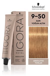 Schwarzkopf Igora Royal Absolutes 9.50 Yoğun Altın Sarısı Krem Saç Boyası 60 ml