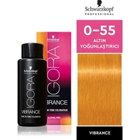 Schwarzkopf Igora Royal Vibrance 0.55 Altın Yoğunlaştırıcı Krem Saç Boyası 60 ml