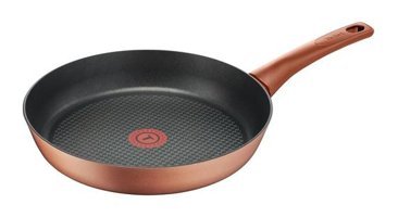 Tefal Chef G1170502 Plastik Saplı Titanyum 26 cm Düz Tava Bakır