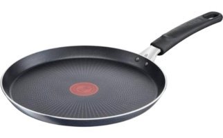 Tefal 2X XL C38510 Plastik Saplı Alüminyum 25 cm Kızartma Tava Siyah