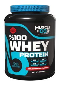 Musclefood Nutrition Concentrate Çilekli Whey Protein Tozu 910 gr