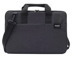 Mack CityFit MCC-701 14.1 inç Kumaş Su Geçirmez El-Omuz Laptop Çantası Siyah