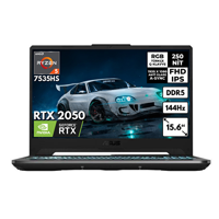 Asus TUF A15 FA506NF-HN050 BT21 Harici GeForce RTX 2050 AMD Ryzen 5 7535HS 24 GB Ram 4 TB SSD 15.6 inç Full HD Freedos Laptop