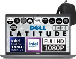 Dell Latitude 5550 N021L555015EMEAP07 Dahili Graphics Intel Core Ultra 7 155U 32 GB Ram 512 GB SSD 15.6 inç Full HD Windows 11 Pro Laptop