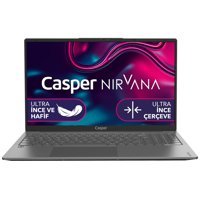 Casper Nirvana X600.1245-BU00X-G-F Dahili UHD Graphics Intel Core i5 12450H 16 GB Ram 250 GB SSD 15.6 inç Full HD Freedos Laptop