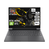 Hp Victus 16 S1026NT 9Z796EA Harici GeForce RTX 4050 AMD Ryzen 5 8845HS 64 GB Ram 2 TB SSD 16.1 inç Full HD Windows 11 Pro Laptop