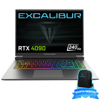 Casper EXcalibur G911.1490-EX90X-D Harici GeForce RTX 4090 Intel Core i9 14900HX 64 GB Ram 2 TB SSD 16 inç Full HD Freedos Laptop