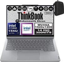 Lenovo ThinkBook 14 Gen4 IML 21MX002VTRF08 Dahili Graphics Intel Core Ultra 7 155U 24 GB Ram 4 TB SSD 14 inç WUXGA Freedos Dokunmatik Laptop