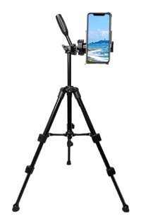 Forzacase FC812 3 Kademeli Telefon Pan-Tilt Head Tripod 136 cm