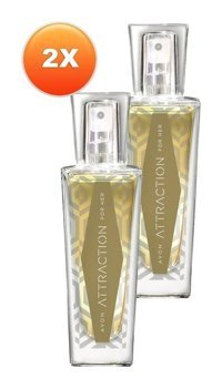 Avon Attraction EDP Çiçeksi-Odunsu-Oryantal Kadın Parfüm 2x50 ml