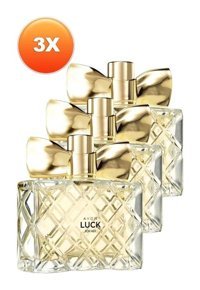 Avon Luck EDP Çiçeksi-Oryantal-Turunçgil Kadın Parfüm 3x50 ml