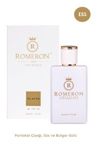 Romeron 135 Platin EDP Amber-Çiçeksi-Meyveli Kadın Parfüm 50 ml