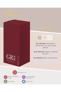 Gri Alaya EDP Amber-Bergamot-Vetiver Kadın Parfüm 50 ml