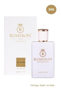 Romeron 106 Platin EDP Çiçeksi-Meyveli-Turunçgil Kadın Parfüm 50 ml