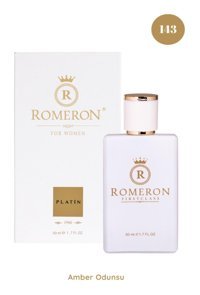 Romeron 143 Platin EDP Çiçeksi-Meyveli-Odunsu Kadın Parfüm 50 ml