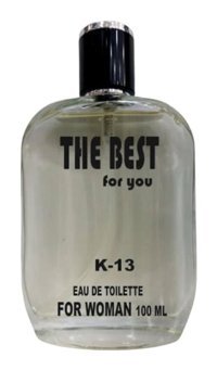 The Best For You K-13 EDT Amber-Bergamot-Sandal Ağacı Kadın Parfüm 100 ml