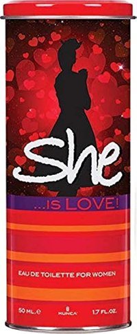 She Love EDT Amber-Çiçeksi-Fresh Kadın Parfüm 50 ml