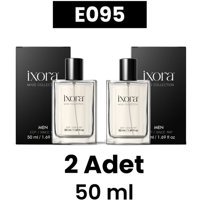 İxora E095 Arjin EDP Baharatlı-Çiçeksi-Odunsu Erkek Parfüm 2x50 ml