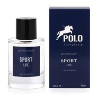 Polo55 Life Sport EDP Bergamot-Fresh-Sandal Ağacı Erkek Parfüm 60 ml