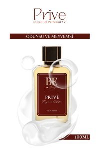 Be Parfüm Prive M-70 EDP Çiçeksi-Meyveli-Odunsu Erkek Parfüm 100 ml