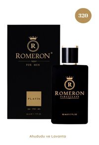 Romeron 320 Platin EDP Baharatlı-Bergamot-Çiçeksi Erkek Parfüm 50 ml