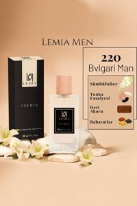 Lemia 220 EDC Bergamot-Deri-Meyveli Erkek Parfüm 50 ml