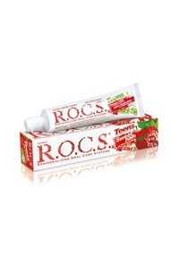 R.O.C.S. Teens Yaban Çilekli Florürsüz Diş Macunu