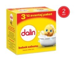 Dalin Hassas Ciltler Katı Bebek Sabunu 6x100 gr