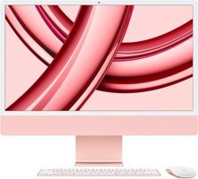 Apple iMac M3 Çipli MQRU3TU/A 8 CPU 10 GPU 8 GB Ram 512 GB SSD 24 inç 4.5K macOS Sequoia All In One PC Pembe