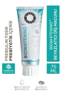 Blanco Claro Biowhitening Prebiyotikli Beyazlatıcı Aloe Veralı Organik Florürsüz Diş Macunu 75 ml