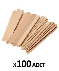 Roesıa Rose Cosmetics Ahşap 100 Adet Ağda Spatulası