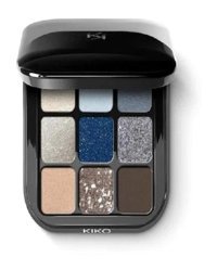 Kiko New Glamour Multi Finish 05 Blue Variations Toz Işıltılı - Mat Far Paleti