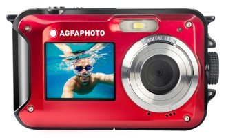 Agfaphoto Realishot Wp8000 Full HD Kompakt Dijital Fotoğraf Makinesi Kırmızı