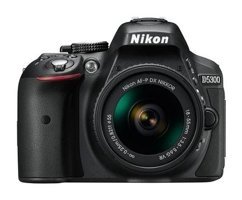 Nikon D5300 18-55 mm Full HD DSLR Dijital Fotoğraf Makinesi Siyah