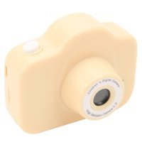 Shanrya Mini Kamera Mini Full HD Kompakt Dijital Fotoğraf Makinesi Sarı