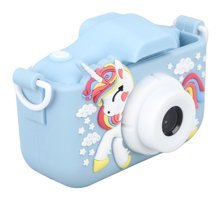 Shanrya Sevimli Unicorn Mini Full HD Kompakt Dijital Fotoğraf Makinesi Mavi