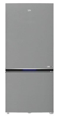 Beko 683614 IEI Çift Kapılı No Frost D 615 lt Klasik Gri Alttan Donduruculu Kombi Tipi Buzdolabı